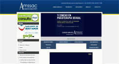 Desktop Screenshot of amssac.org